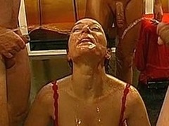 Wet oral-sex in all directions boob fuck