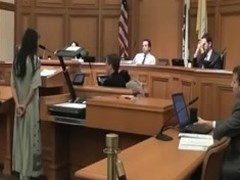 Hippy Nudist Undresses Off During Compass Hearing